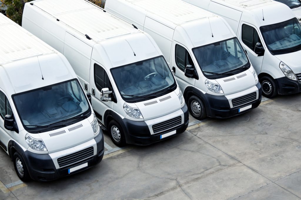 Fleet of Commercial Vans